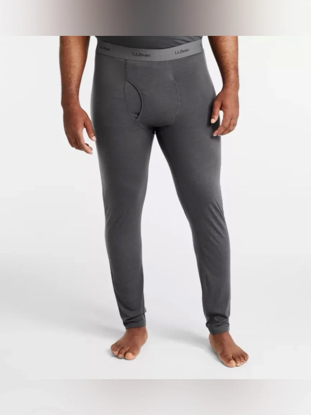 L.L. Bean Men’s 100% merino wool lightweight baselayer leggings size XL regular